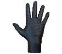 CAJA GUANTES NITRILO NEGROS DIAMANTADOS (50 UDS.) M