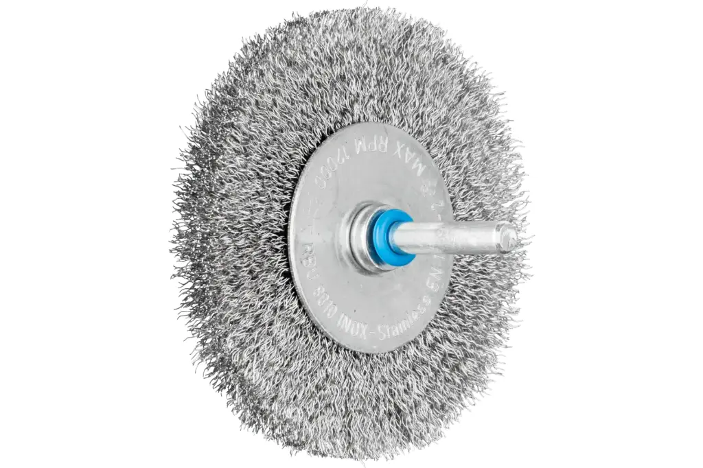 CEPILLO CON EJE INOX 80MM PFERD RBU 0,2MM