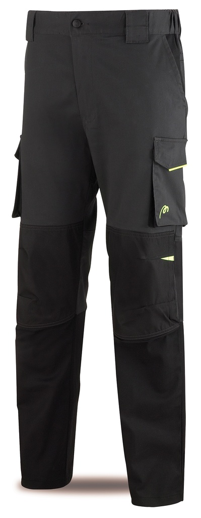 PANTALÓN STRETCH GRIS/NEGRO TALLA 50/52