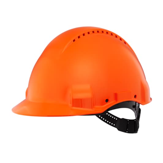 CASCO NARANJA, ARNES STANDAR,BANDA SUDOR PLÁSTICO G3000CUV-OR