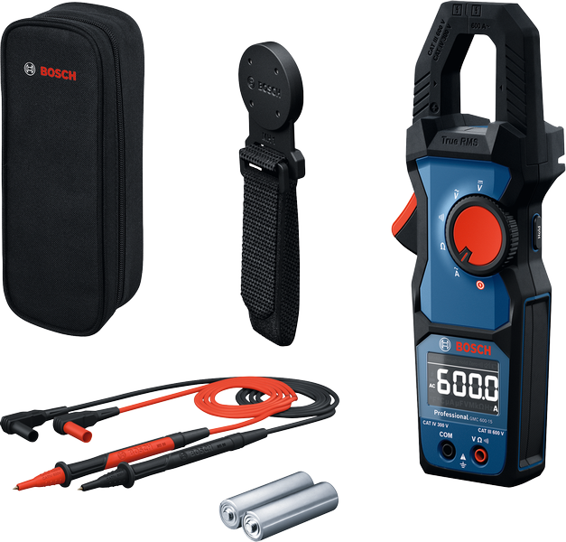 PINZA AMPERIMÉTRICA CON IMÁN GMC 600-15