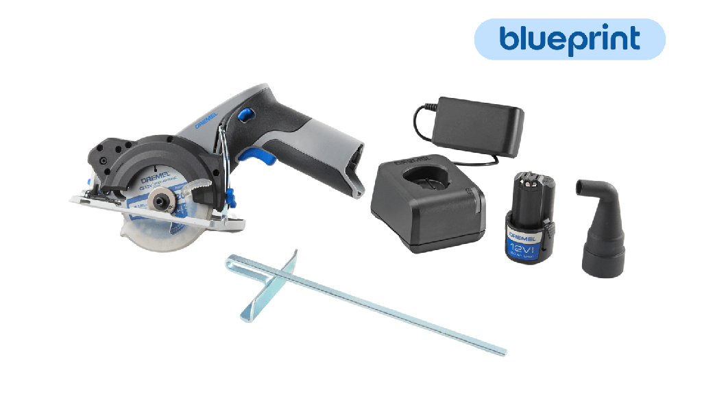 SIERRA CIRCULAR COMPACTA DREMEL BLUEPRINT (CS12V-S1)