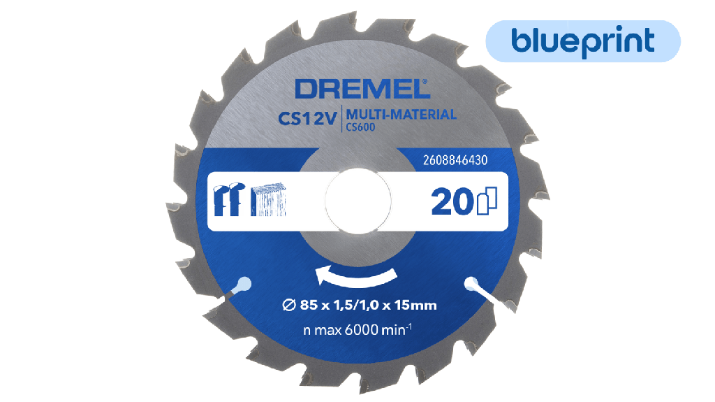 HOJA MULTIMATERIAL DREMEL BLUPRINT (CS600)