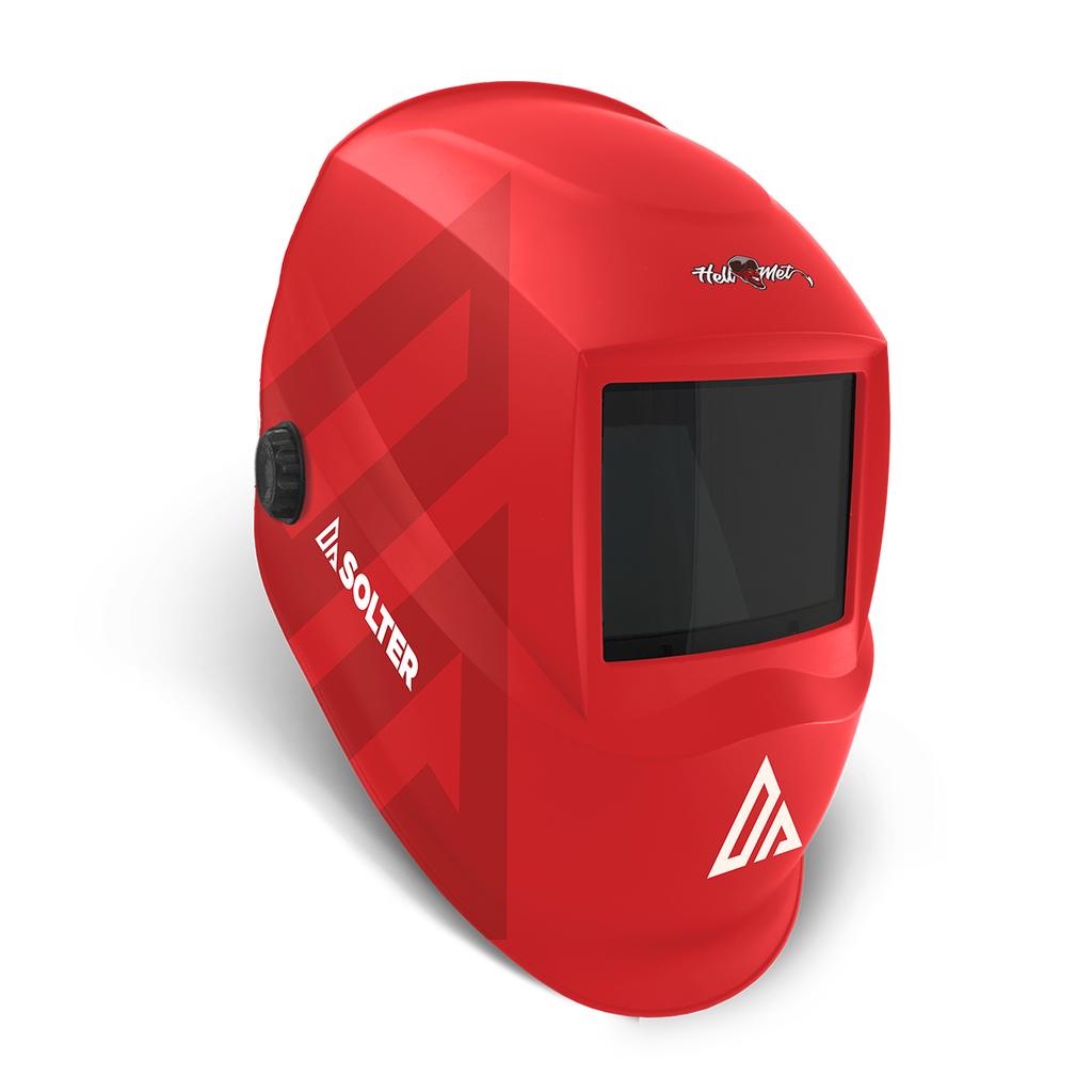 PANTALLA ELECTRÓNICA SOLDADURA SOLTER HELLMET R-05 RED