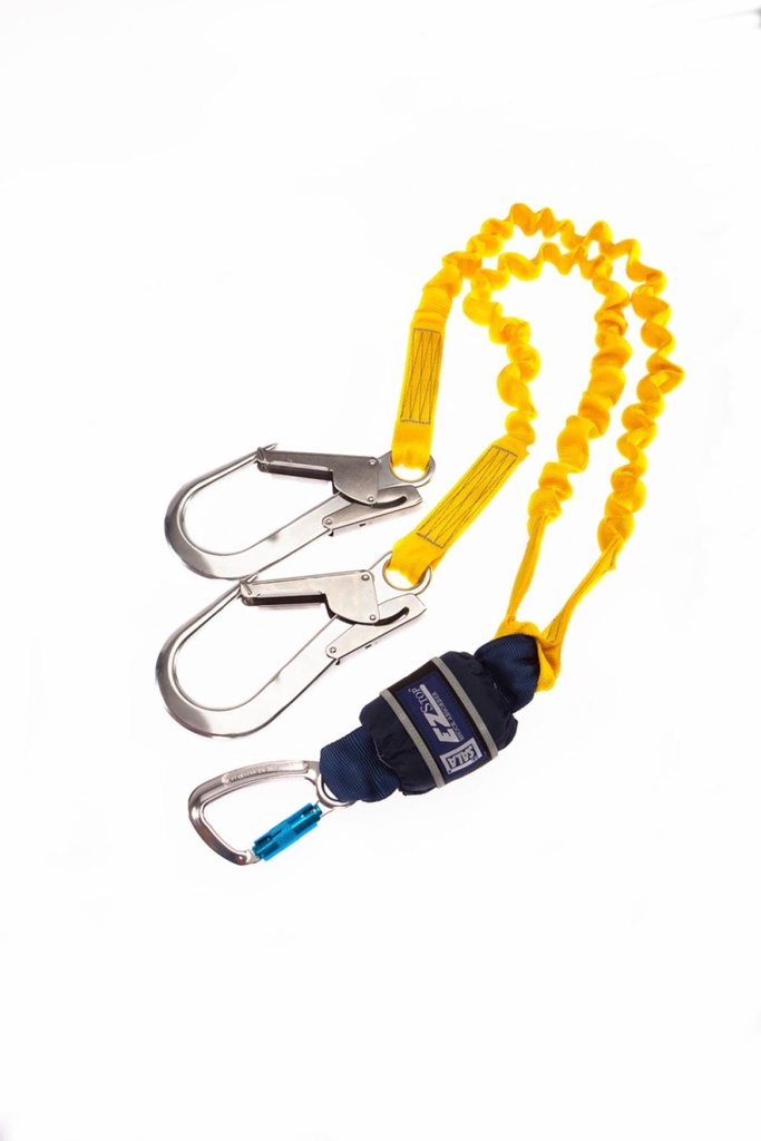 ESLINGA CON ABSORBEDOR CON DOBLE RAMAL 2 m