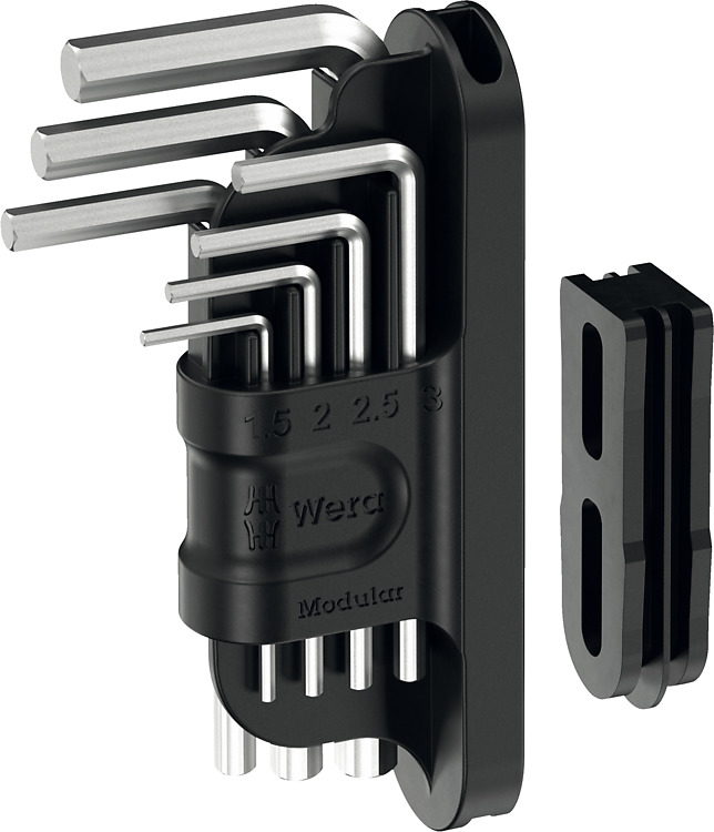 TOOL-CHECK MODULAR LLAVES ACODADAS HEX-PLUS (7 PIEZAS)
