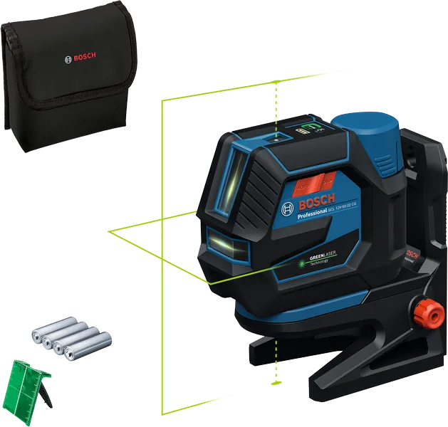NIVEL LASER LÍNEAS VERDES GCL 12V-50-22 CG