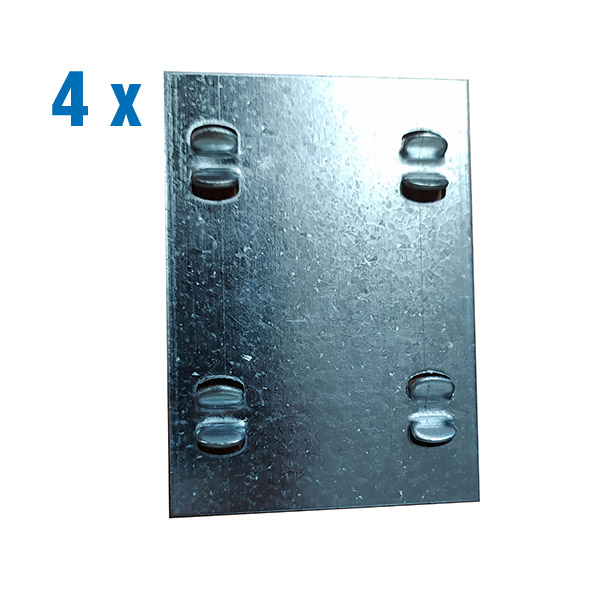 4 UND. PLETINAS DE UNION BOLSA