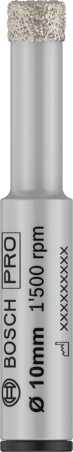 BROCA PERFORACIÓN EN SECO BOSCH 10