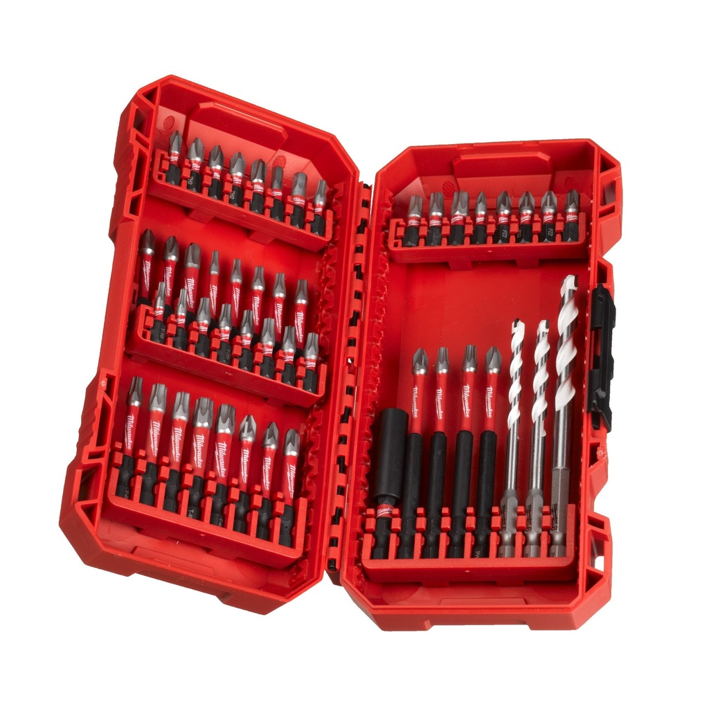 ESTUCHE 48 PIEZAS SHOCKWAVE