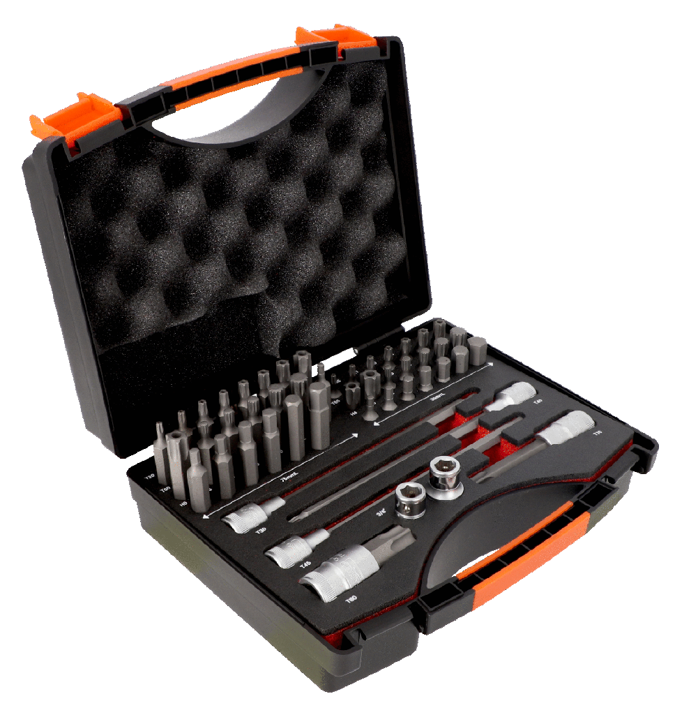JUEGO PUNTAS TORX, INVIOLABLES ,XZN ,ALLEN