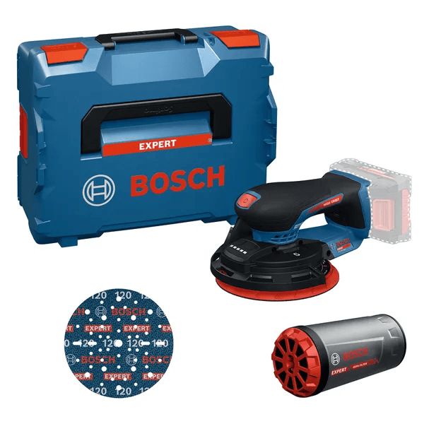 LIJADORA EXCÉNTRICA EXPERT A BATERIA EXEX18V-150-5 (SinBat)