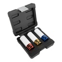 SET 3 VASOS IMPACTO 1/2 ESPECIAL EXTRACCIÓN RUEDAS