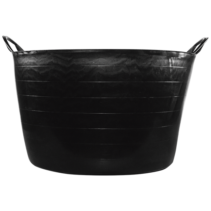 CAPAZO ASA PLÁSTICO NEGRO 65 LITROS