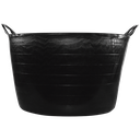 CAPAZO ASA PLÁSTICO NEGRO 65 LITROS