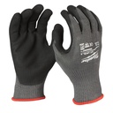 GUANTES ANTICORTE DE NITRILO NIVEL E TALLA 10 (XL)