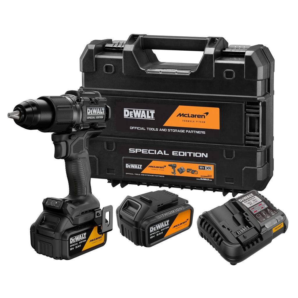 TALADRO PERCUTOR XR 18V MCLAREN DEWALT