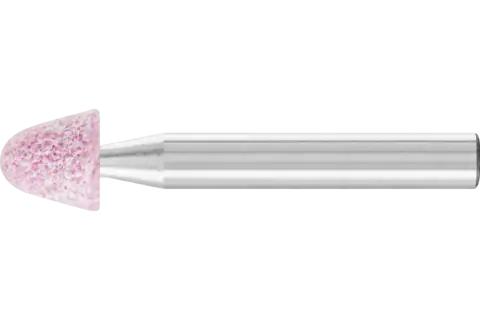 MUELA CON EJE 6 mm CÓNICA STEEL EDGE 10 x 10 A46