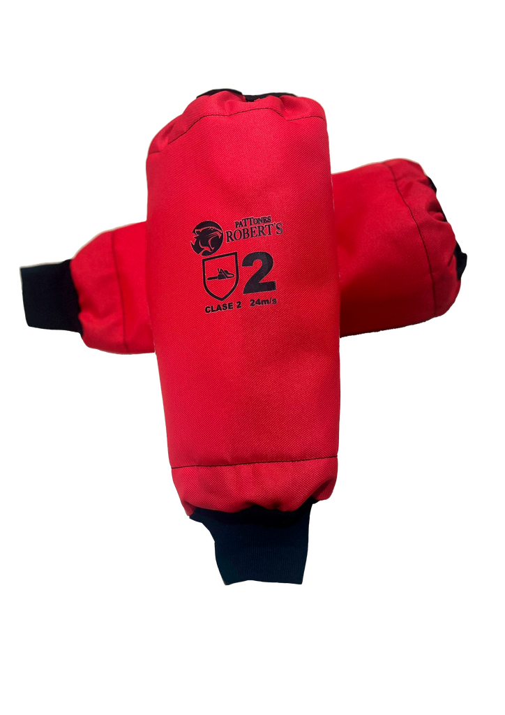 MANGUITO ANTICORTE  PARA MOTOSIERRA CLASE 2 6406  ROJO