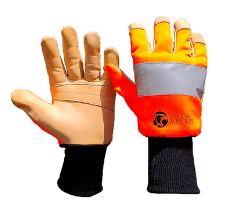 GUANTES ANTI CORTE CLASE 2 6403 NARANJA