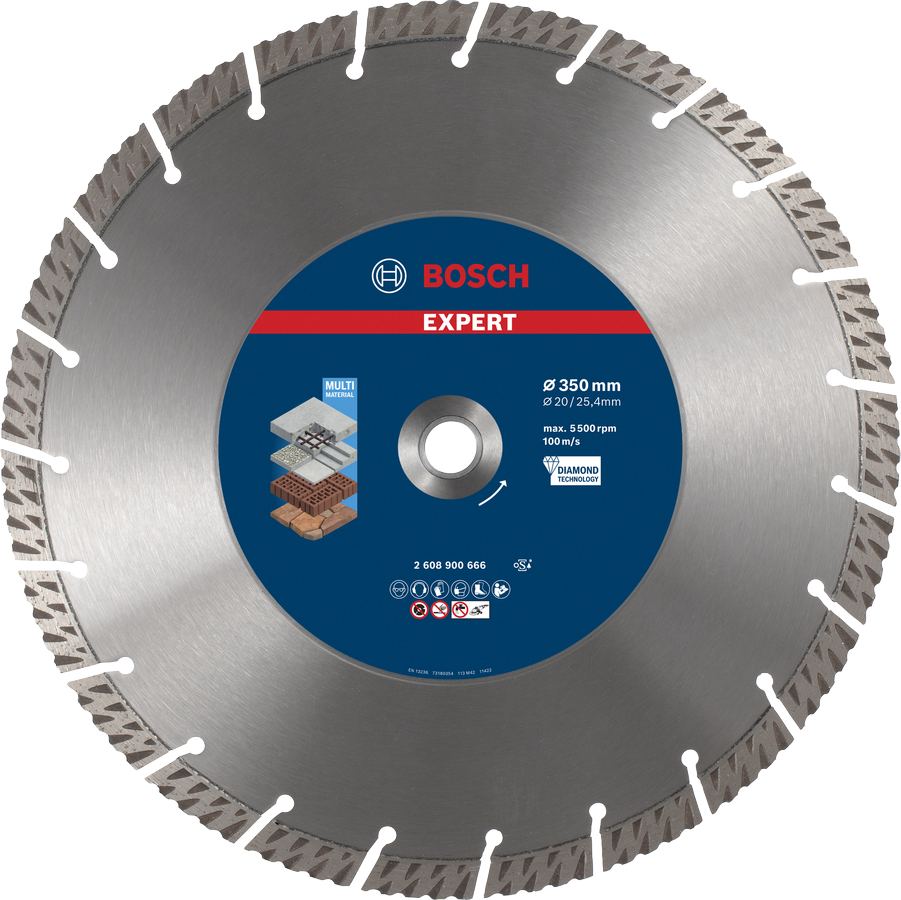 DISCO DE DIAMANTE MULTIMATERIAL 350 mm