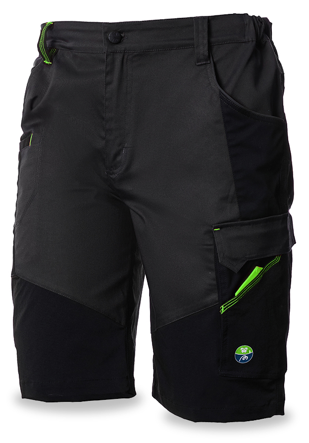 BERMUDA NICE 437426GNE STRETCH GRIS NEGRO XL