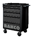 CARRO DE HERRAMIENTAS 5 CAJONES BAHCO 1472K5BLACK