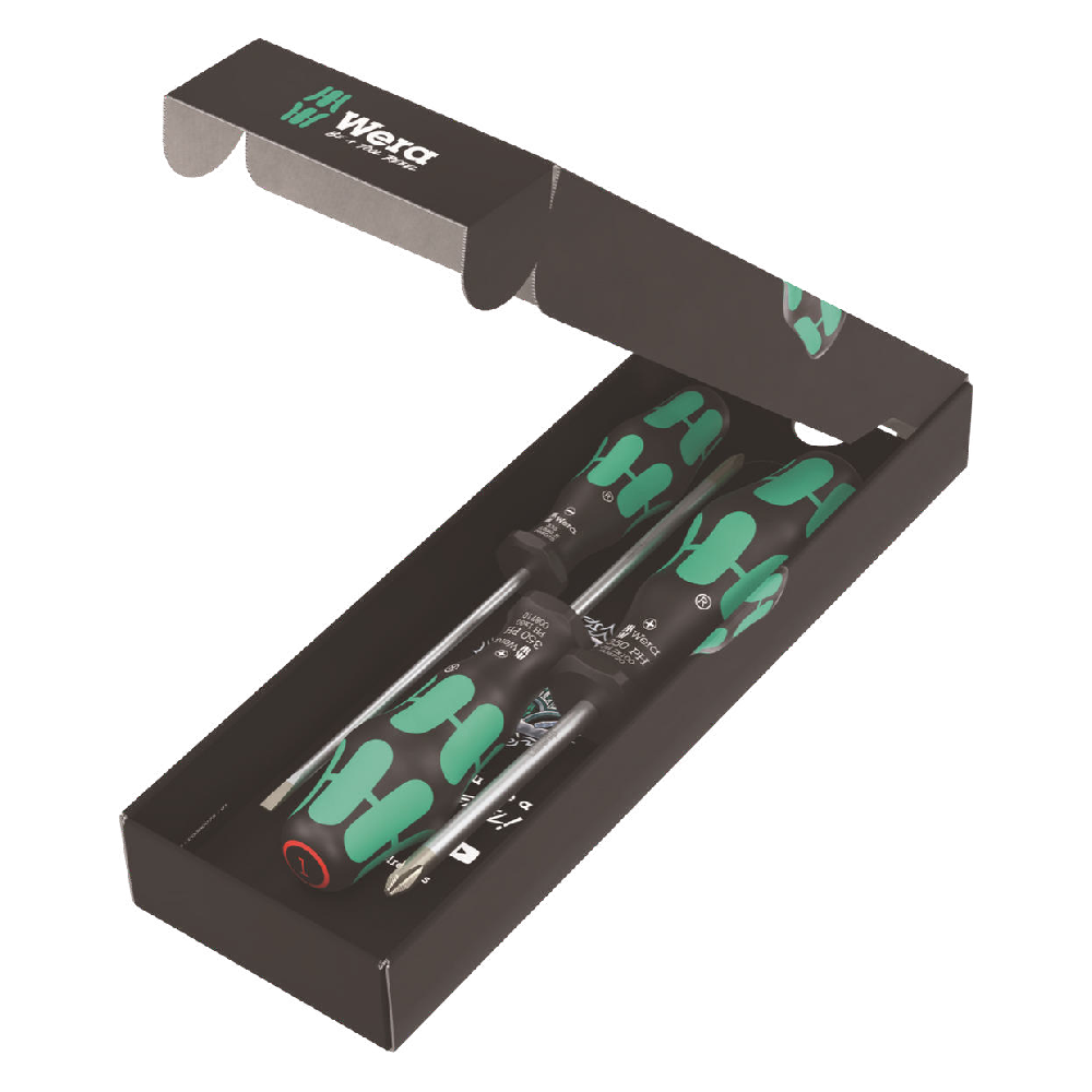 JUEGO DE DESTORNILLADORES KRAFTFORM 9556