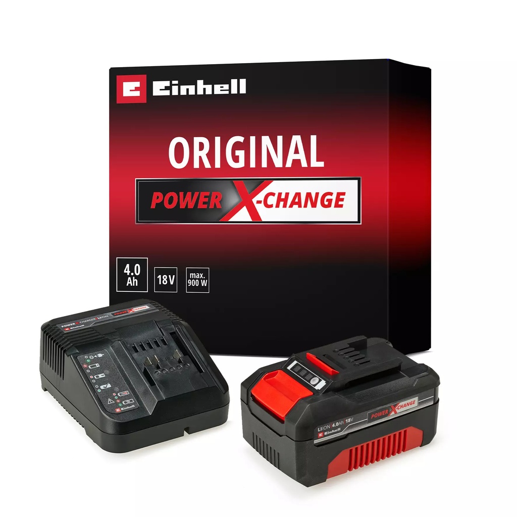 CARGADOR Power-X 18V + BATERIA 18V 4,0 Ah