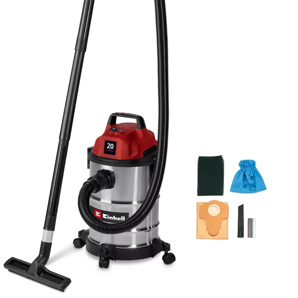 ASPIRADOR SECO/HUMEDO BAJO CONSUMO INOX TC-VC 2045 S