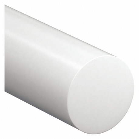 BARRA ACETAL BLANCO Ø25 mm x 1 m