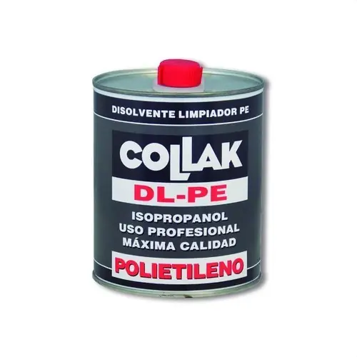 DISOLVENTE LIMPIADOR PARA TUBERÍAS ,MANGUITOS Y EMPALMES DL-PE 500 ml