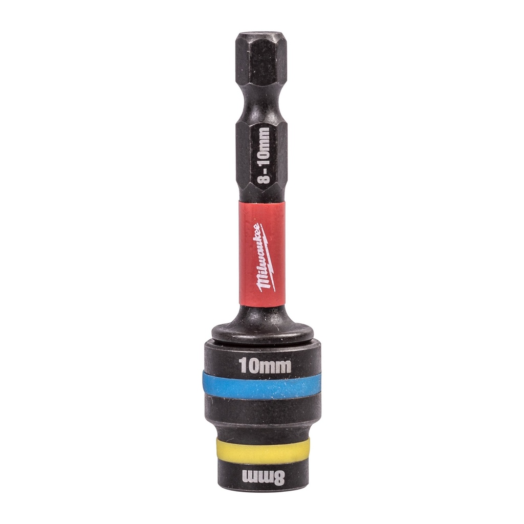 VASO SHOCKWAVE CON EJE HEXAGONAL 1/4" DUAL 8-10 mm