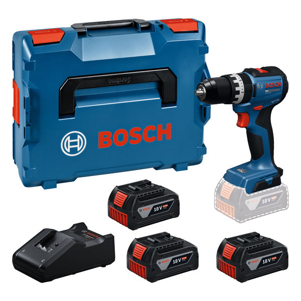 TALADRO PERCUTOR GSB-18V-52 (3 Bat. 5,0 Ah)