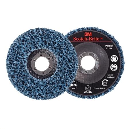 [3M61174] DISCO CLEAN STRIP 3M 115x22 COLOR AZUL