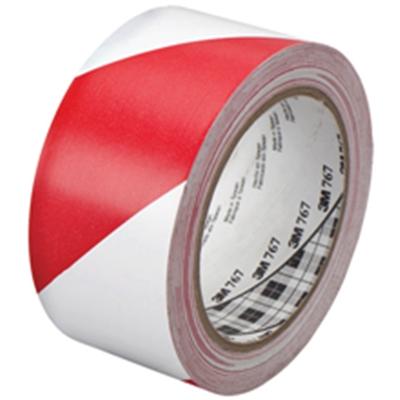 [3M767IRB50] CINTA VINILO ROJA/BLA 50 mm x 33 m