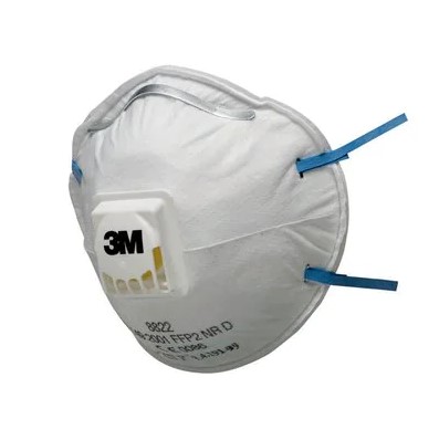 [3M8822] MASCARILLA PARA PARTÍCULAS FFP2 CON VÁLVULA 3M 8822