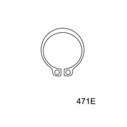 [471E8125] ANILLO SEEGER DIN 471E 8:8 125