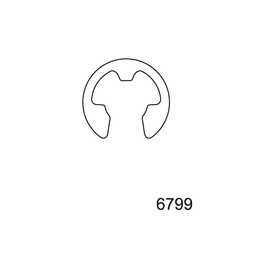 [679983,2] ARANDELA SEGURIDAD DIN 6799 8.8 3,2