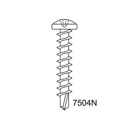 [7504NZ4,2X13] TORNILLO AUTOPERFORANTE 7504-N 4,2X13