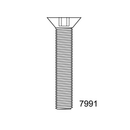 [79911010X15] TORNILLO ALLEN CP DIN 7991 10 10X15