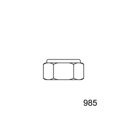 [985A24] TUERCA AUTOBLOCANTE DIN 985 INOX A2 4