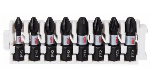 [BO2608522323] SET 8 PUNTAS BOSCH IMPACT PH1-PH2-PH3-PZ2-PZ3