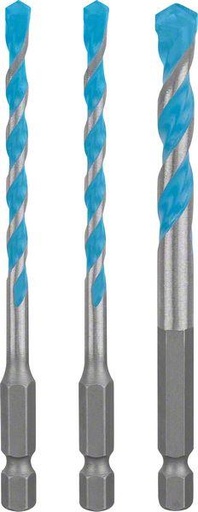 [BO2608589529] JUEGO 3 BROCAS MULTICONSTRUCCIÓN BOSCH HEX-9 (5,6 y 8MM)