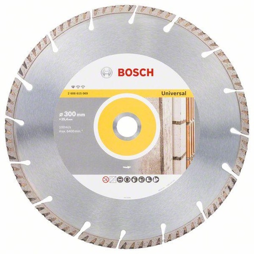 [NS-BO2608615069] DISCO CORTE DIAMANTE BOSCH STANDARD UNIVERSAL 300
