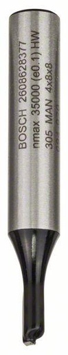 [BO2608628377] FRESA RECTA 8X4X8MM BOSCH