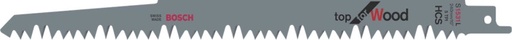 [BO2608650613] SET 2 HOJAS SIERRA SABLE BOSCH S 1531 L TOP FOR WOOD 240 mm