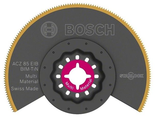 [BO2608669086] HOJA SIERRA SEGMENTADA BIM-Tin ACZ 85 EIB ACCESORIO MULTIHERRAMIENTA BOSCH GOP