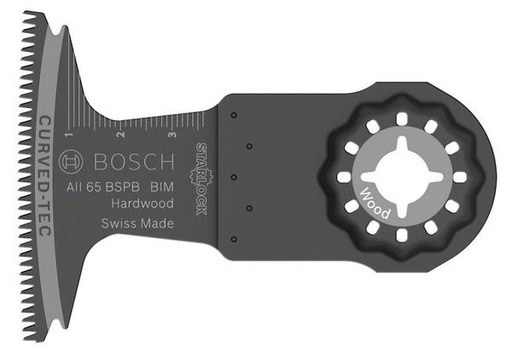 [BO2608662017] HOJA SIERRA INMERSIÓN MADERA BIM ALL 65 BSPB ACCESORIO MULTIHERRAMIENTA BOSCH GOP