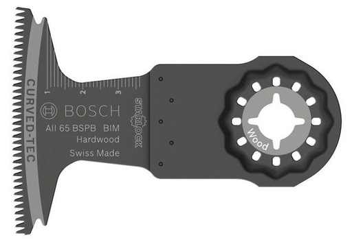 [BO2608669082] HOJA SIERRA INMERSIÓN MADERA BIM ALL 65 BSPB ACCESORIO MULTIHERRAMIENTA BOSCH GOP
